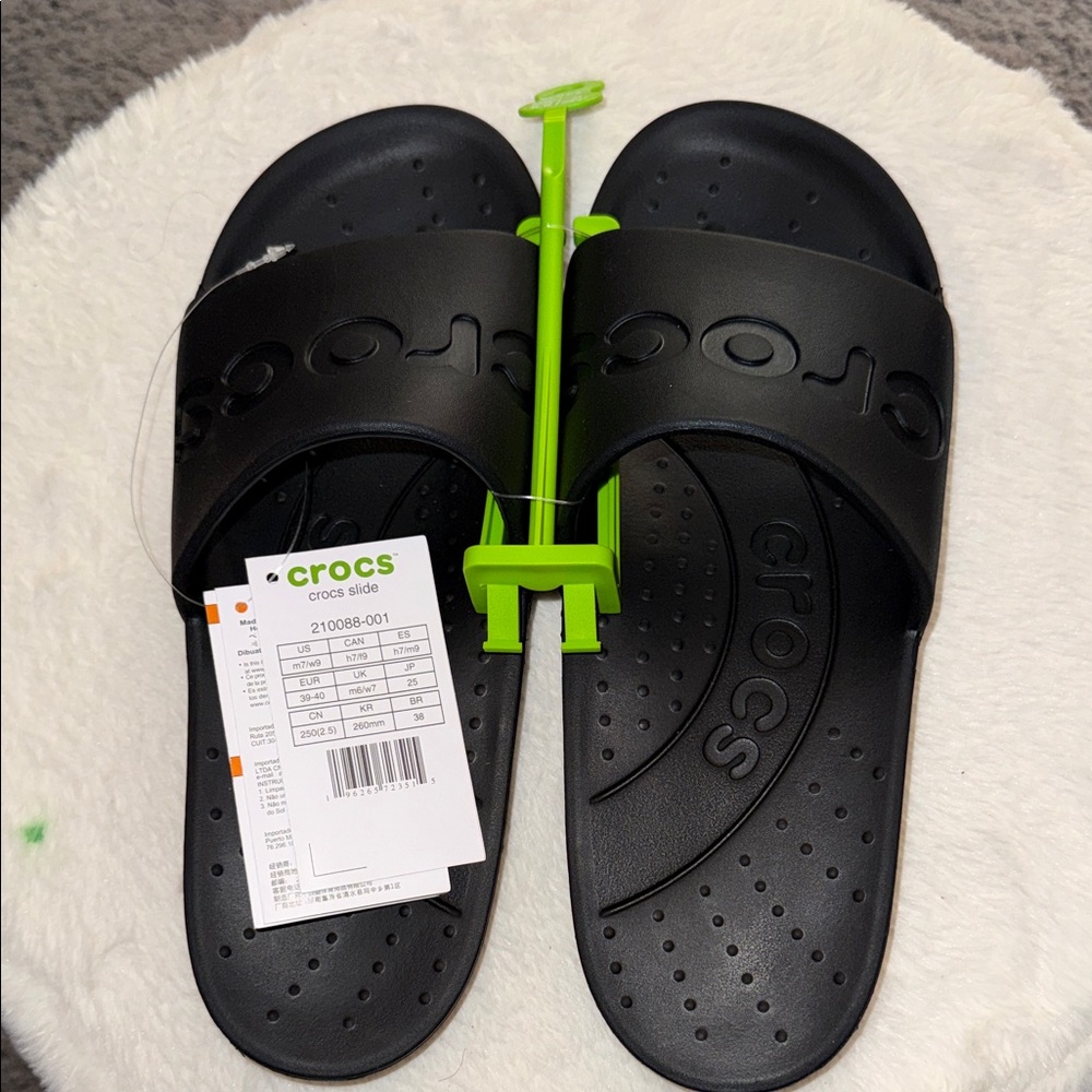 CROCS Women’s Black Slide Sandals